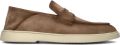Officine Creative Slip-On Bones Suède Schoenen - Beige