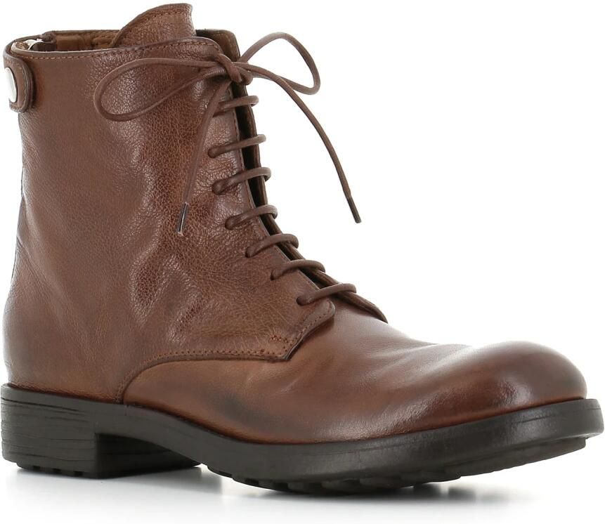 Officine Creative Vintage Leren Anfibio Laars Brown Dames