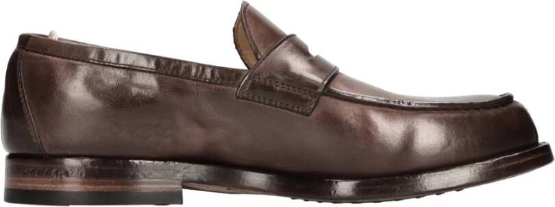 Officine Creative Platte schoenen Bruin
