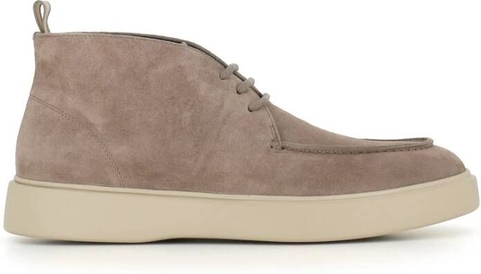 Officine Creative Quarzo Suede Chukka Laarzen Beige Heren