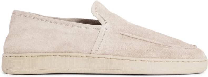 Officine Creative Suède Rubberen Zool Stijlvolle Sneakers