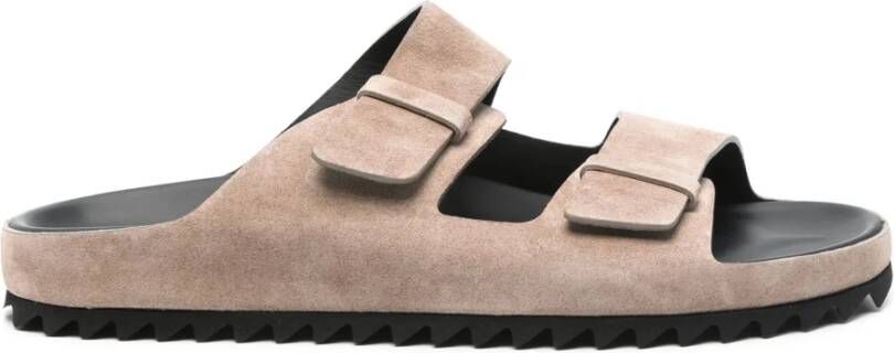 Officine Creative Suède sandalen gemaakt in Italië