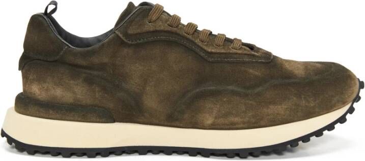 Officine Creative Suede Sneakers Made in Italy