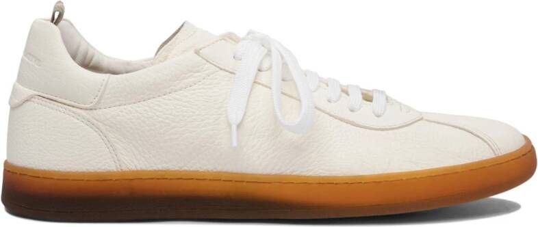 Officine Creative Witte Sneakers Halo 001 Minimalistische Stijl