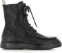 Officine Creative Zwarte Veterschoen voor dames - Thumbnail 1