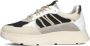 Omoda Beige Chunky Sole Low-Top Sneakers - Thumbnail 2