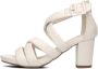 Bruin Tinten S6598 Sandalen Dames Beige - Thumbnail 3