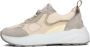 Bruin Tinten Triangle Lage sneakers Leren Sneaker Dames Beige - Thumbnail 3