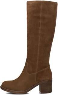Omoda Bruine Suède Hoge Laarzen Model 2581