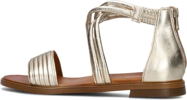 Bruin Tinten M05062 Sandalen Dames Goud - Foto 2