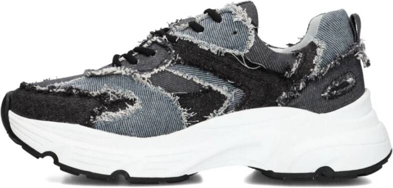 Omoda Grijze Denim Hardloopsneakers Lptokio