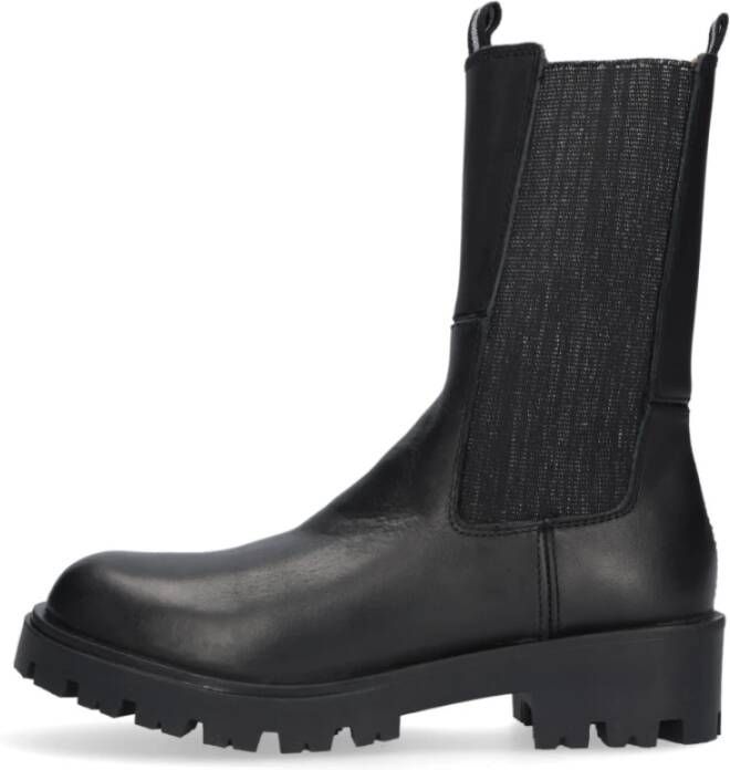 Omoda Meisjes Chelsea Boots met Glitter Finish