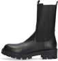 Omoda Om121789 Chelsea boots Enkellaarsjes Meisjes Zwart - Thumbnail 3