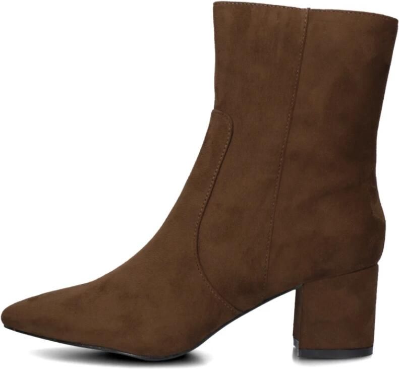 Omoda 0591-2 Enkellaarsjes Enkelboots met rits Dames Bruin - Foto 2