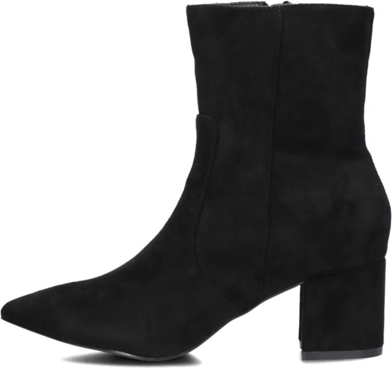 Omoda 0591-2 Enkellaarsjes Enkelboots met rits Dames Zwart