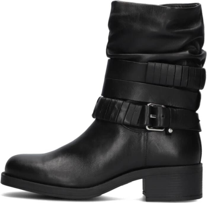 Omoda Modular-03 Enkellaarsjes Enkelboots met rits Dames Zwart - Foto 3