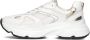 Omoda Tokio Lage sneakers Leren Sneaker Dames Wit - Thumbnail 2
