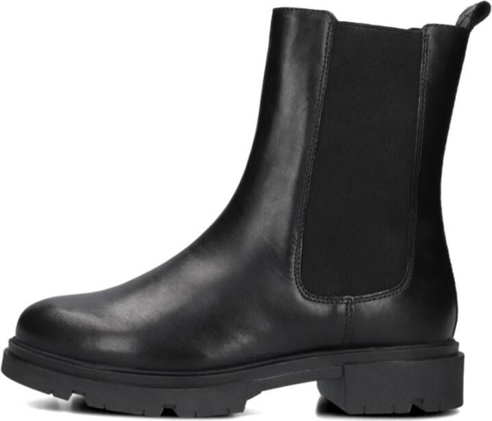 Omoda Zwarte Chelsea Boots met Chunky Zool