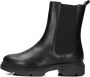 Omoda Zwarte Chelsea Boots met Chunky Zool - Thumbnail 2