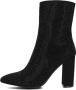 Omoda 0419-10 Enkellaarsjes Enkelboots met rits Dames Zwart - Thumbnail 3