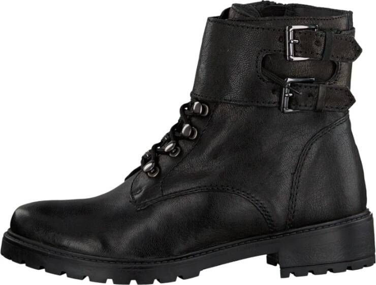 Omoda 3259k291a Veterboots Laarzen Met Veters Dames Zwart - Foto 2