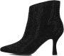 Omoda S4222 Enkellaarsjes Enkelboots met rits Dames Zwart - Thumbnail 2