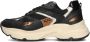 Omoda Zwarte Lage Sneakers Tokio - Thumbnail 1