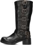 Omoda D638 Biker boots Dames Zwart - Thumbnail 3