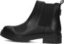 Omoda Lpmonk-24 Enkelboots Enkellaarsjes Dames Zwart - Thumbnail 2