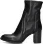 Omoda Nitro Enkellaarsjes Enkelboots met rits Dames Zwart - Thumbnail 7