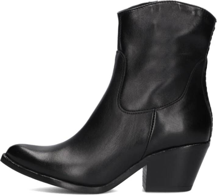 Omoda Tep Enkellaarsjes Enkelboots met rits Dames Zwart - Foto 3