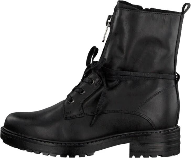 Omoda R10881 Veterboots Laarzen Met Veters Dames Zwart - Foto 3