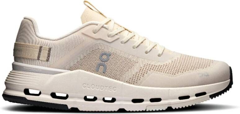 On Running Beige Sneakers Cloudnova Form 2