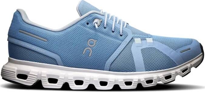 On Running Blauwe Vetersneakers met Logo Print