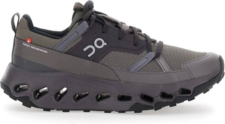 On Running Bruine Sneakers Lage Top Ronde Neus - Foto 2