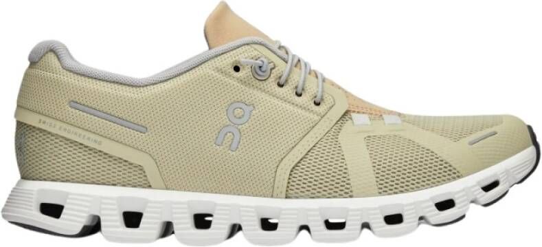 ON Running Cloud 5 Dames Hardloopschoenen Beige Heren