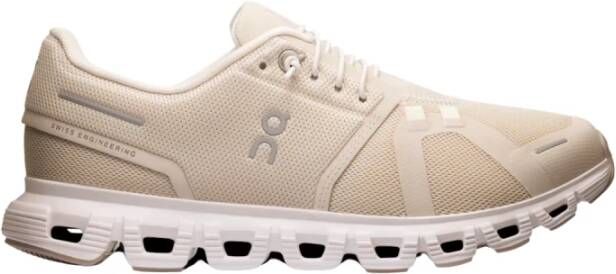 On Running Cloud 6 Damessneakers Parel Wit