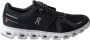 On Running Cloud 6 Zwart Witte Sneakers - Thumbnail 1