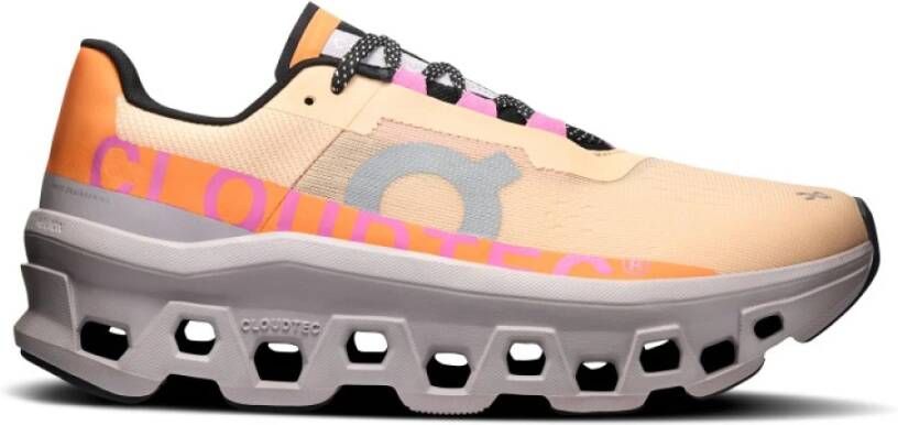 ON Running Low-Top Sneakers Cloudmonster Sneakers in oranje