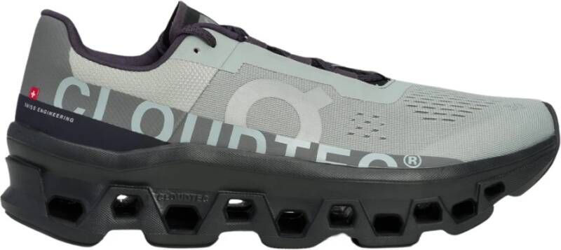 On Running Grijze Sneakers Lichtgewicht Flexibel Ontwerp
