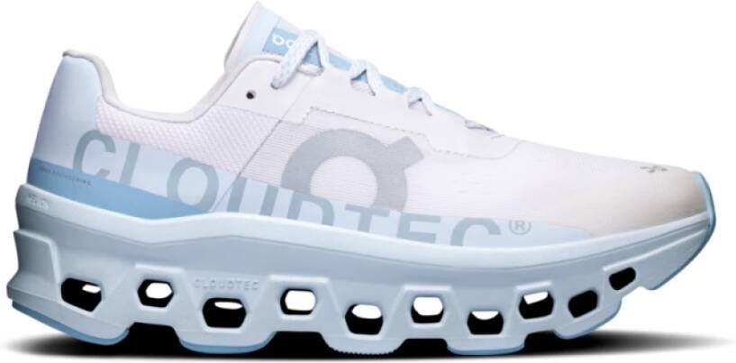 On Running Heldere Blauwe Sneakers met Speedboard Demping