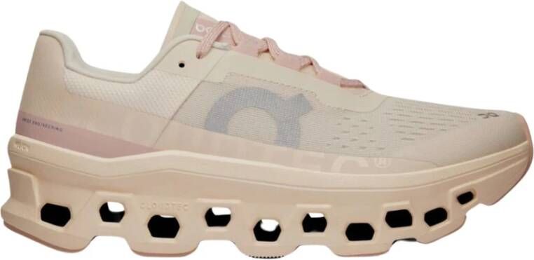 ON Running Cloudmonster Hardloopschoenen Beige Dames