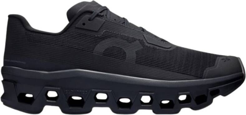 On Cloudm ster Heren Schoenen Zwart Maat: 42.5 Polyester Foot Locker