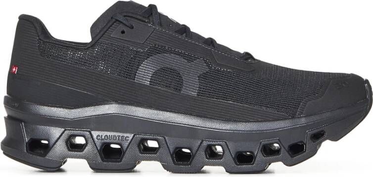 On Cloudm ster Heren Schoenen Zwart Maat: 42.5 Polyester Foot Locker