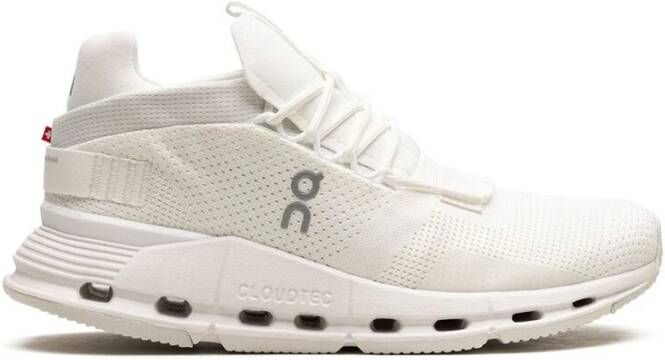 ON Running Cloudnova Undyed Sneakers White Heren