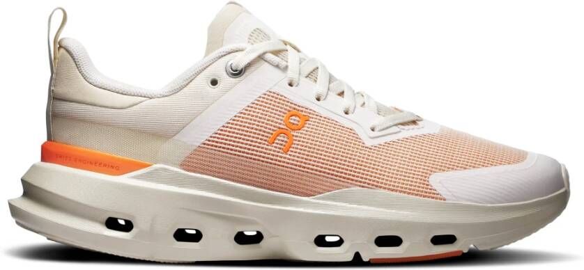 On Running Dames Cloudpulse Sneakers Creme Oranje
