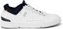 ON Running Witte hardloopschoenen met marineblauwe details White - Thumbnail 1