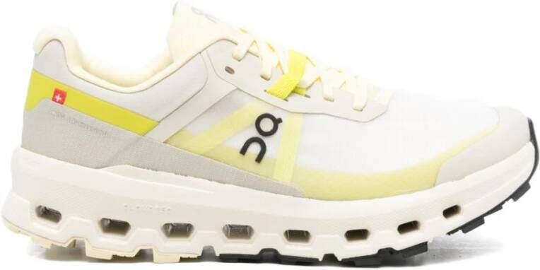 On Running Gele Mesh Sneakers Veters Rubberen Zool - Foto 2