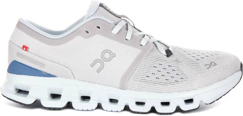 On Running Grijze Blauwe X Speedboard Schoenen voor Vrouwen