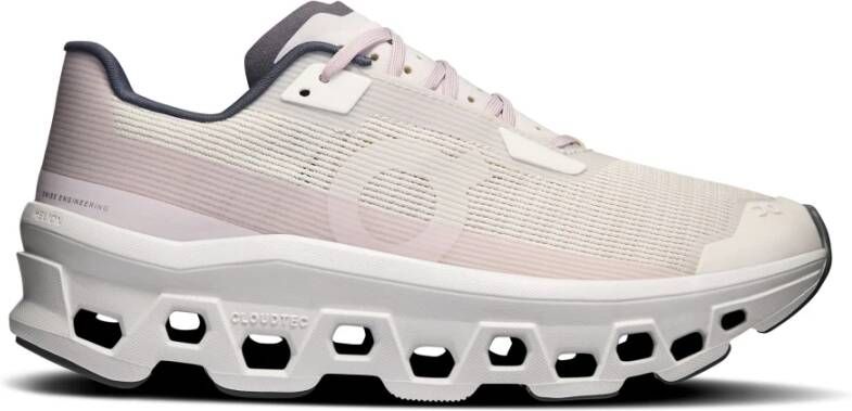 On Cloudm ster Dames Schoenen Wit Maat: 37.5 Mesh Synthetisch Foot Locker